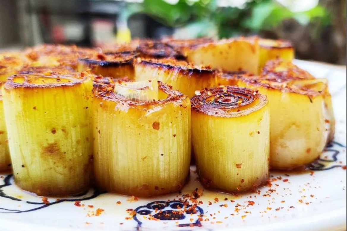 miso-braised-leeks-dentist-cranbourne